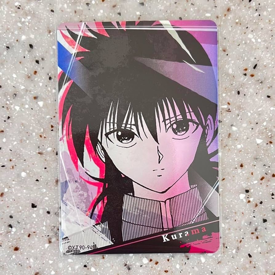 幽☆遊☆白書　冨樫義博展　マグネットステッカー　蔵馬　飛影　妖狐蔵馬 冨樫義博展 幽☆遊☆白書 マグネットステッカー 浦飯幽助 桑原和